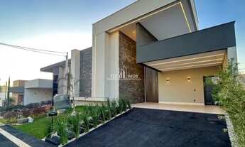 Imagem 2: Belíssima Casa Térrea no Condomínio Jardins Bolonha. - Área do Terreno; 300,00 m²