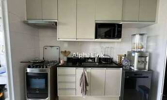 Imagem 4: Apartamento com 2 dormitórios para alugar, 87 m² por R$ 8.880,00/mês - Alphaville - Baruer