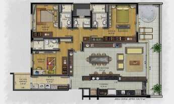 Imagem 2: Apto 3 suites zona sul