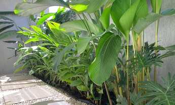 Imagem 7: Casa Luxuosa em Condominio 3 suítes Quintal Jardim Planejado