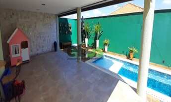 Imagem 2: Casa de esquina alto padrão MODULADA c/ 04 suítes, piscina c/ aquecimento e churrasqueira