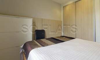 Imagem 7: Flat Espaço Alpha disponível para locação na Vila Olímpia com 40m² contendo 1 dormitório e