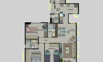 Imagem 7: OCEAN WAY - 03 Quartos | 02 Vaga(s