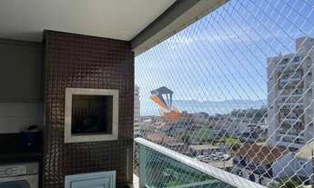 Imagem 2: Apartamento com 3 dormitórios à venda, 92 m² por R$ 620.000 - Barreiros - São José/SC