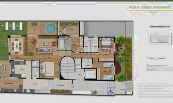Imagem 3: APARTAMENTO GARDEN 207M2, NA RUA LOPES QUINTAS - JARDIM BOTÂNICO