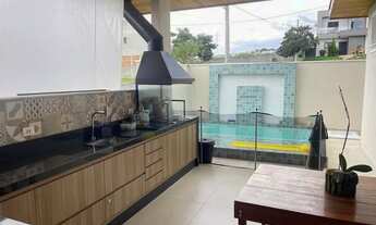 Imagem 2: Casa TÉRREA com escritório no piso superior + Piscina e Área Gourmet, Closet e Cozinha Gou