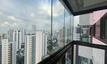 Imagem 4: Alugo apartamento de 2 quartos em prédio com área de lazer em boa viagem