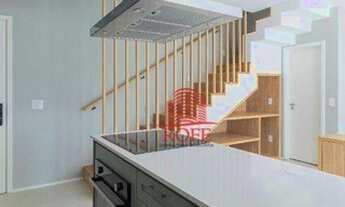 Imagem 6: Apartamento duplex de 82 m² com 1 dormitório para venda e locação no Brooklin. Apartamento