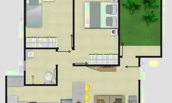 Imagem 3: Apartamento térreo em Trindade