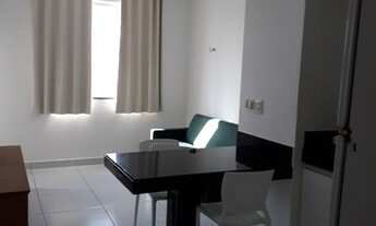 Imagem 4: Flat 1/4 sem suíte de 43 m² em Capim Macio, mobiliado, wc social, 1 vaga por 1.799,00