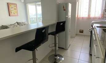 Imagem 5: Apartamento 01 dormitório mobiliado em Alphaville - andar alto