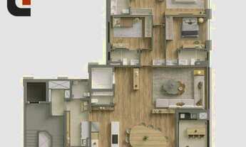 Imagem: Poty - Apto 202m² 3 suítes, sacadas gourmet