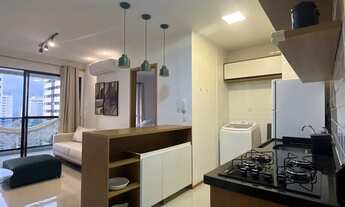 Imagem 5: Mobiliado W Angustura Loft com sacada possui área de lazer