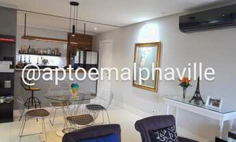 Imagem 2: Apartamento lindo com sacada gourmet à venda de 110m² com 3 quartos, sendo 2 suítes em Alp