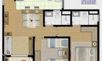 Imagem: Apartamento com 2 dormitórios à venda