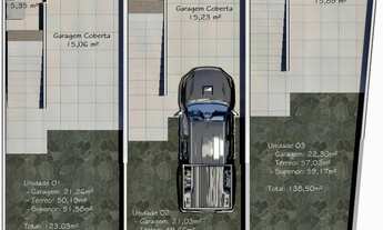 Imagem 6: Geminado triplex à venda no bairro Petrópolis - Joinville/SC