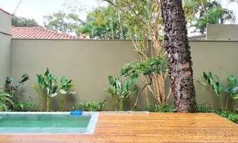 Imagem 6: Casa nova com 3 suítes, 4 vagas, piscina e jardim no Jardim Petrópolis