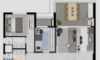 Imagem 2: Ótima oportunidade no cond Side Alto da Boa Vista , dois dormitorios, uma vaga de garagem