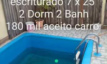 Imagem: Casa com piscina terreno escriturados