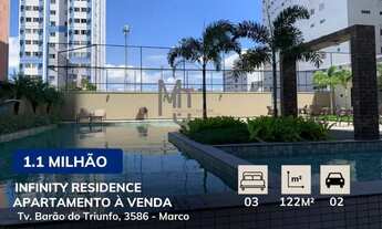 Imagem 2: Apartamento para venda tem 122 metros quadrados com 3 quartos em Marco - Belém - Pará