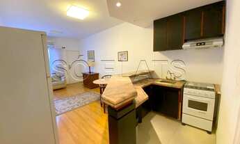 Imagem 4: Flat Le Bougainville com 1 dorm e 1 vaga disponível para locação em Alphaville