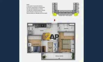 Imagem: Apartamento com 2 dormitórios à venda