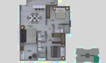 Imagem 3: FLORIANóPOLIS - Apartamento Padrão - Cachoeira do Bom Jesus