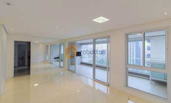 Imagem 2: Apartamento com 3 dormitórios para alugar, 134 m² por R$ 12.133,23/mês - Brooklin Novo - S