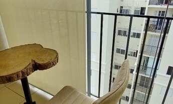 Imagem 6: Apartamento mobiliado para locação com 47 mts- com 2 quartos - 1 vaga - Bairro Dos Casa