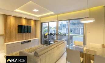 Imagem 1: Apartamento com 1 dormitório para alugar, 50 m² por R$ 4.807,00/mês - Moinhos de Vento - P