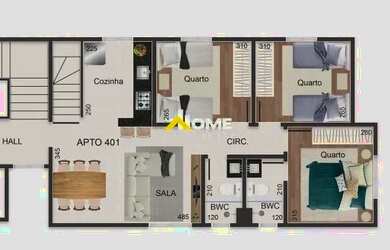 Imagem 2: Cobertura à venda, 3 quartos, 1 suíte, 2 vagas, Milionários - Belo Horizonte/MG