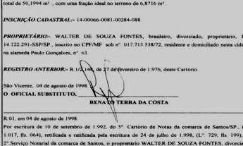 Imagem 7: Apartamento para venda possui 35 metros quadrados com 1 quarto em Centro - São Vicente - S