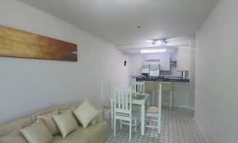 Imagem 7: Flat mobiliado com vista para a Lagoa | 1 suíte + lavabo | Vaga