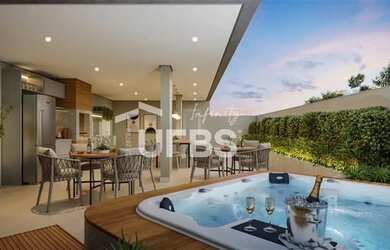 Imagem 2: Apartamento de 2 suites próximo a praça do avião no Setor Aeroporto. Andar alto. Area priv