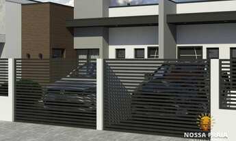 Imagem 4: LANÇAMENTO! Casa nova a 300 metros da praia com 2 dormitórios à venda, 56,7 m² por R$ 320