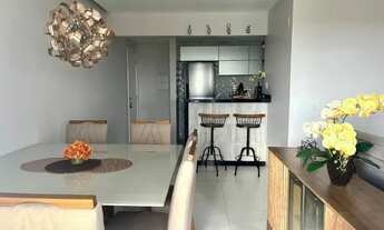 Imagem 7: Apt para venda mobiliado tem 76 metros quadrados com 2 quartos