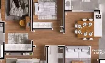 Imagem 6: APARTAMENTO com 3 dormitórios à venda por R$ 894.400,00 no bairro Boa Vista - CURITIBA / P