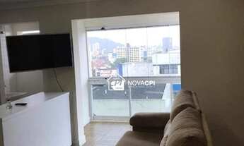 Imagem 3: Apartamento com 1 dormitório para alugar, 48 m² por R$ 3.100,01/mês - Boqueirão - Santos/S