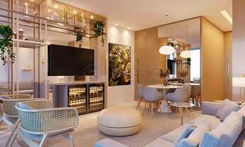 Imagem 3: Excelente apartamento em construção na praia do Cupe, possui 32,13 m² de área construída