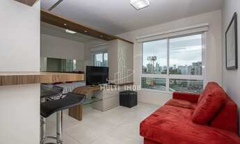 Imagem 4: Loft mobiliado com 1 vaga - Prédio com infra total