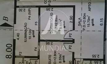 Imagem 3: Apartamento (tipo - padrao) 2 dormitórios/suite, cozinha planejada, em condomínio fechado