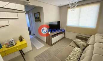 Imagem 3: Apartamento Duplex com 2 dormitórios à venda, 86 m² por R$ 470.000 - Vila Rio de Janeiro