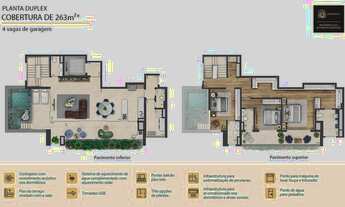 Imagem 6: Apartamento para venda possui 142 metros quadrados com 3 quartos em Chácara Itaim - São Pa