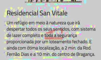 Imagem 5: Terreno à venda, 307 m² por R$ 300.000,00 - Residencial San Vitale - Bragança Paulista/SP