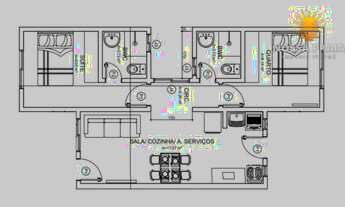 Imagem 3: Casa nova a 700 metros da praia com 2 dormitórios à venda, 50 m² por R$ 275.000 - Princesa