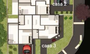 Imagem 2: Casa para venda entrada individual 02 quartos com lavabo e 01 vaga, bairro Novo Centro, Sa