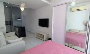 Imagem 2: Todo novinho) Loft P/ Temporada, de (01 a 6 meses) Vista Lateral Mar (Todo Mobilhado