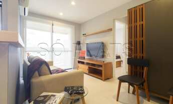 Imagem 2: Apartamento Espaço Alpha disponível para locação na Vila Olímpia com 40m² contendo 1 dorm