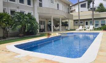 Imagem 2: Casa com 4 dormitórios para alugar, 520 m² por R$ 16.490,00/mês - Condomínio Sunset Park