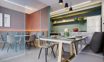 Imagem: APARTAMENTOS DE 37m² e 40m² COM VARANDA